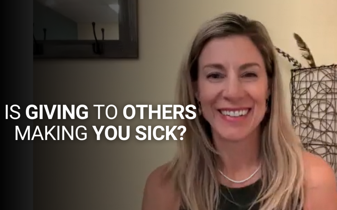 Is Giving to Others Making You Sick?
